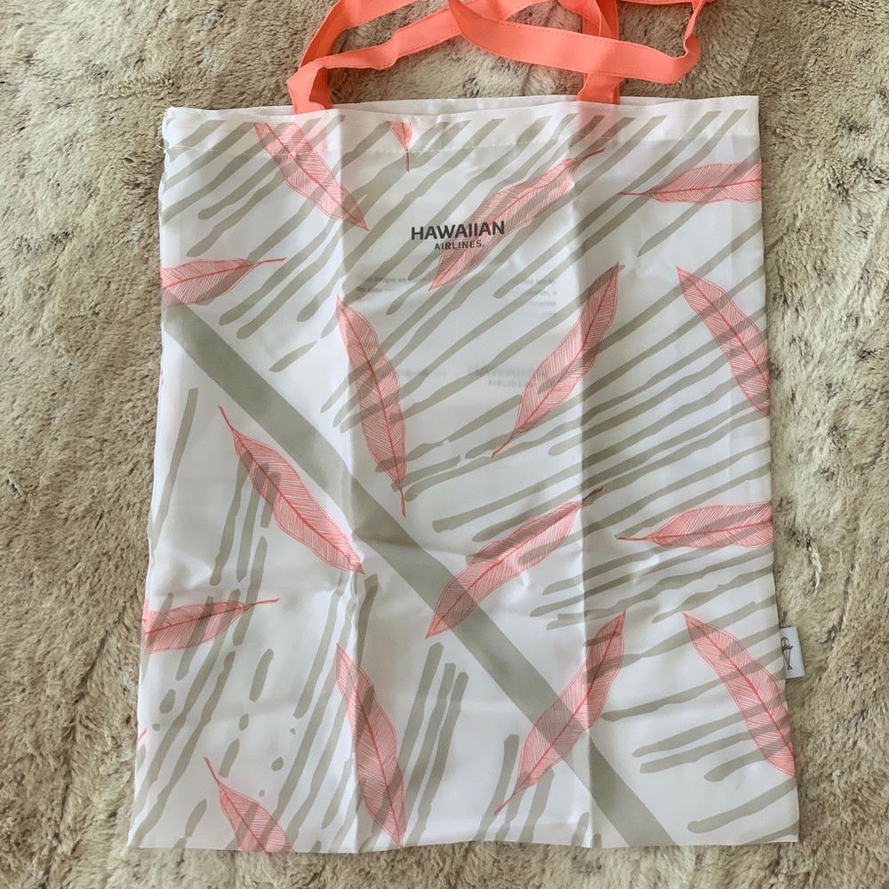 HAWAIIAN AIRLINES 🌺✈️ reusable shopping tote